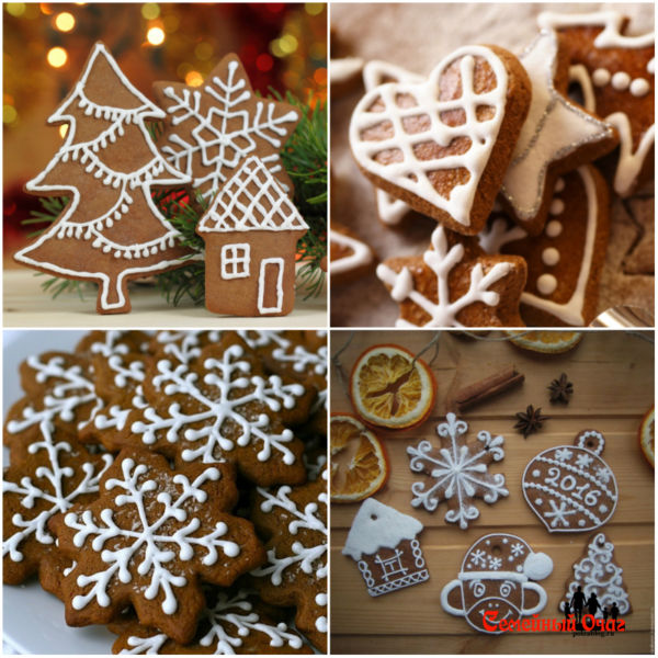 Как приготовить новогоднее печенье — интересные рецепты и идеи.