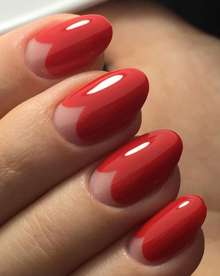 Красный дизайн ногтей — 5 красивых и модных вариантов с фото