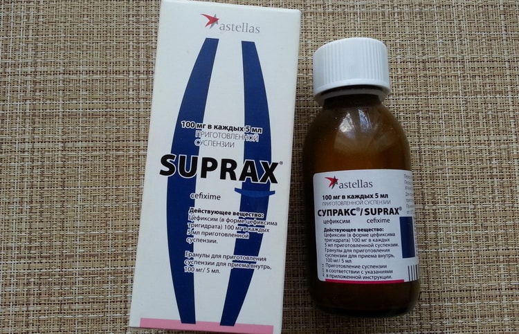 Супракс для детей: инструкция по применению суспензии и таблеток, состав, аналоги антибиотика