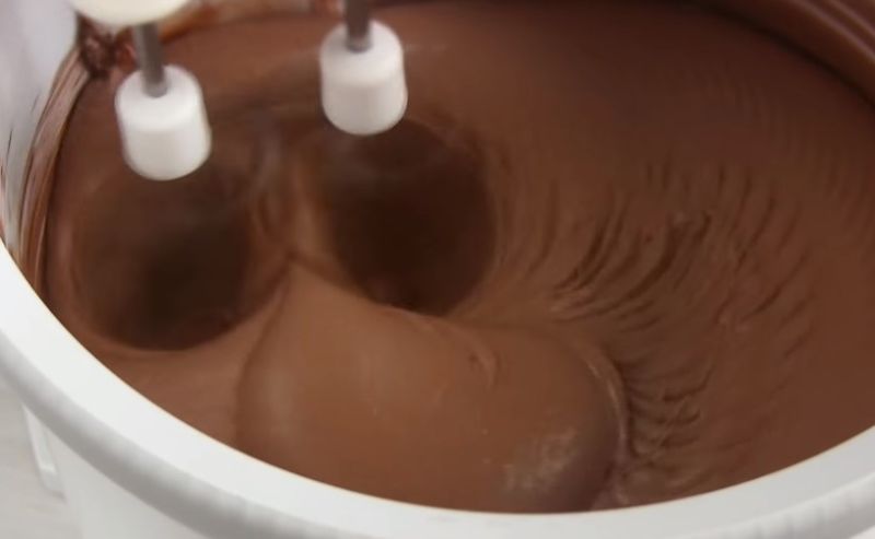 шоколадный крем для торта